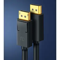 Кабель Ugreen DisplayPort M - M V1.2 Cable 4K 60Hz 2K 144Hz 3m DP102 чорний - мініатюра 5