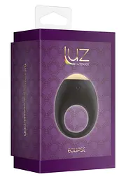 Віброкільце ToyJoy Eclipse Vibrating Cock Ring, 10х3.3 см (чорний) - мініатюра 3