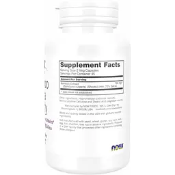 Діоксид кремнію Now Foods Bamboo Silica Beauty 90 капсул - мініатюра 2