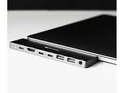 Док-станція для ноутбука Canyon Docking Station with 8 port, 1*Type C PD100W+2*Type-C (CNS-TDS08DG) - мініатюра 5