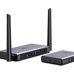 Подовжувач HDMI Wi-Fi UGREEN CM506 Wireless HDMI Extender Transmitter and Receiver 50m сірий (50633A)