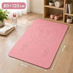 Килимок для стрибків на скакалці Solve рожевий 80 x 120 см (KT9000303) - мініатюра 3