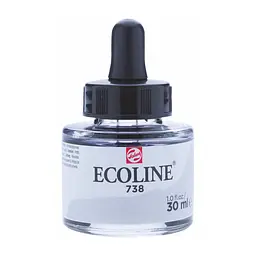 Фарба акварельна рідка Ecoline (738) Сіро-золота світла 30 мл Royal Talens
