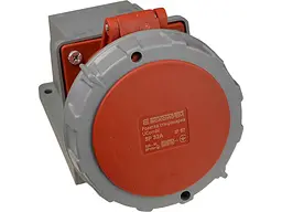 Розетка стаціонарна АСКО серії UСombi 5P 32A IP 67 - мініатюра 2