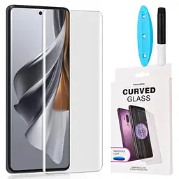 Захисне скло DK для Oppo Reno11 Pro UV Curved 015456 clear 2 шт. - мініатюра 3
