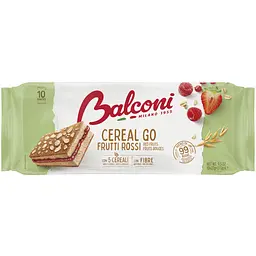 Бисквит Balconi Cereal Go с фруктами 270 г