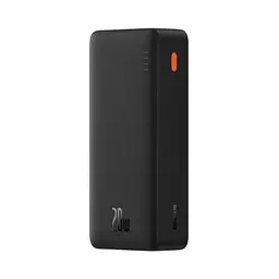 Універсальна мобільна батарея Baseus Airpow Fast Charge Power Bank 30 000 mAh 20W Чорна PPQD090101