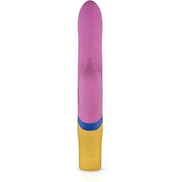Вібратор-кролик PMV20 Dolphin Vibrator Ротація стовбура подвійна стимуляція - мініатюра 5