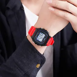 Чоловічий наручний годинник 1496RD Red Skmei acs0030714 - мініатюра 3