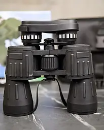 Бінокль Comet PRO 10х50 ПП7740 BaK-4 з FMC-покриттям Чорний - мініатюра 3