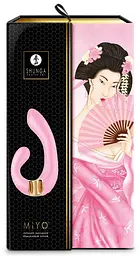 Вібратор Shunga Miyo Intimate 18.5 см світло-рожевий - мініатюра 2