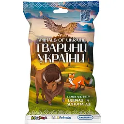 Стретч-іграшка у вигляді тварини Тварини України Sbabam 1/CN25 Іграшка-сюрприз