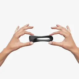 Подвійне ерекційне кільце Love To Love Flux Ring чорний - мініатюра 5