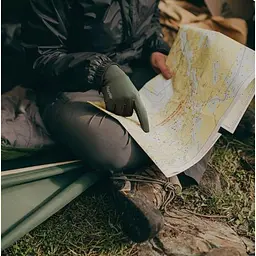 Рукавички трикотажні з покращеним хватом Naturehike NH20FS032, розмір М, оливковий - мініатюра 2