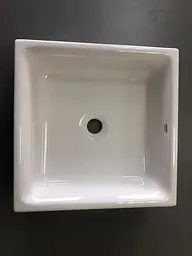 Умивальник Grohe Cube Ceramic 400x400 мм 3948200H, Білий - мініатюра 9