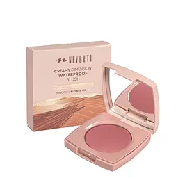 Рум'яна водостійкі компактні Neverti Creamy Dimension Waterproof Blush 6 г (NP203), 005 Lost in Love Бордові