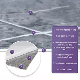 Самоклеюча стінова PET плитка Sticker Wall 600х300х2мм SW-00001683 - мініатюра 2