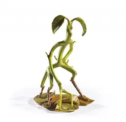 Статуетка Noble Collection Fantastic Beasts Фантастичні тварюки Лукотрус Bowtruckle 18 см BL HP No.2 - мініатюра 5