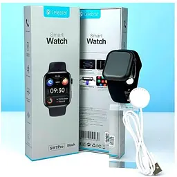 Смарт-годинник Celebrat SW7Pro Smart Watch Black - мініатюра 2