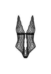 Боді Obsessive Isabellia L/XL (чорний) - мініатюра 11