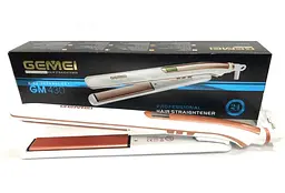 Випрямляч праска для волосся Gemei Gm-430 - мініатюра 7