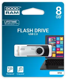 Flash Drive Goodram Twister 8GB (UTS2-0080K0R11) - мініатюра 1