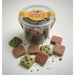 Ласощі для собак Печиво Ginger Cookies Carrot&Shpinach 135 г  - мініатюра 3