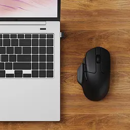 Миша Keychron M7 BT/WL/USB-A/USB-C Black (M7-A1) - мініатюра 4
