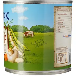 Квасоля Хуторок з грибами та овочами в томатному соусі 410 г - мініатюра 2