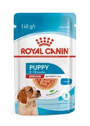 Вологий корм для цуценят ROYAL CANIN MEDIUM PUPPY 140