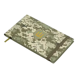 Щотижневик датований Buromax Military 2026 153 x 87 мм штучна шкіра світло-зелений (BM.2908-15) - мініатюра 2