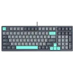 Клавіатура A4Tech FS300 Panda Rock Climbing, Black/Grey, USB, ігрова, підсвічування кнопок, захист від бризок, 1.8 м, UA/RU/US