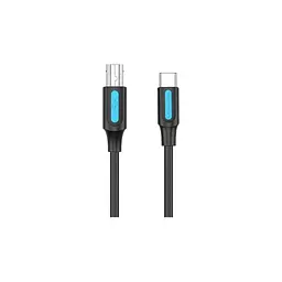 Кабель для принтера USB-C 2.0 to BM 2.0m 2.4А 480Mbps Vention (CQUBH) - мініатюра 3