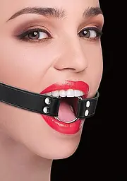 Кляп Ring Gag - Black Ouch! 36-OU104BLK 98933 - мініатюра 2