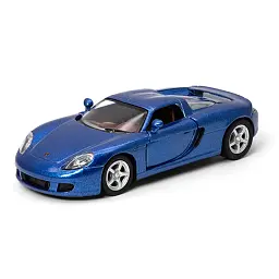 Металева інерційна легкова модель Porsche Carrera GT 5", відкриваються двері (В асортименті)
