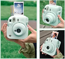 Чохол для фотоапарата Fujifilm Instax Mini 12 Зелений - мініатюра 4