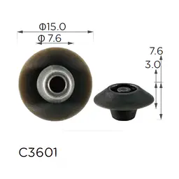 Заглушки кузова Honda 95550-07000 (C3601)