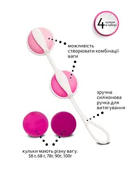 Вагінальні кульки Geisha Balls 2 17х3 см - мініатюра 2