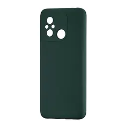 Чохол Silicone Case Xiaomi Redmi 12C/Redmi 11A/Poco C55 Dark Green