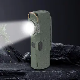 Ліхтар мультифункціональний D51-SMD зелений з Li-Ion акумулятором, індикацією заряду, запальничкою та ЗУ Type-C (46799-D51-SMD_226) - мініатюра 5
