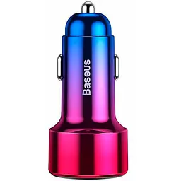 Автомобільний зарядний пристрій Baseus Magic Series QC with +Type-C CCMLC2OC-09 Red