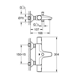 Змішувач Grohe QuickFix Precision Start (345982430) - мініатюра 4