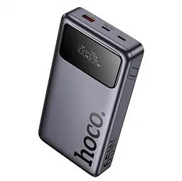 Портативна мобільна батарея - зовнішній акумулятор Hoco Q40 25000 mAh PD 65 W з дисплеєм
