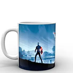 Кухоль GeekLand Avengers Месники фан арт AG.02.015 330 мл білий - мініатюра 2
