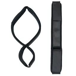 Фіксатори для руки та стегна Punishment – Thigh to Wrist Restraints – Black - мініатюра 2