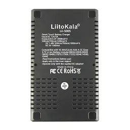 Зарядний пристрій LiitoKala Lii-500S для акумуляторів АА, ААА, 18650, 21700, 26650 Li-ion, Ni-MH, Ni-Cd, LiFePO4 (19414) - мініатюра 5