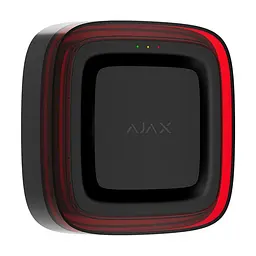 Бездротовий адресний пожежний оповіщувач світлозвуковий Ajax EN54 FireProtect (Sounder/VAD) Jeweller Black (26-00659) - мініатюра 2