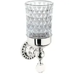 Склянка для зубних щіток Kugu Swan 406C хром