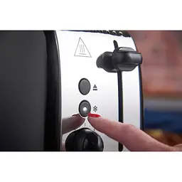 Тостер Russell Hobbs Colours Plus 1600 Вт чорний (26550-56) - мініатюра 12