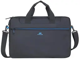 Сумка для ноутбука Rivacase 16" Regent Black (8057) (8057 (BLACK)) - мініатюра 2